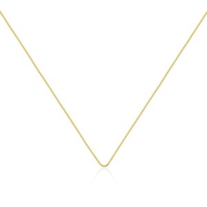 Colar Com Pingente Pai Nosso 45cm+5cm Banho 18k - Imagem 2