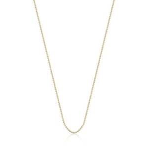 Corrente  Com Bolinhas Lisa Banho 18k - Imagem 2